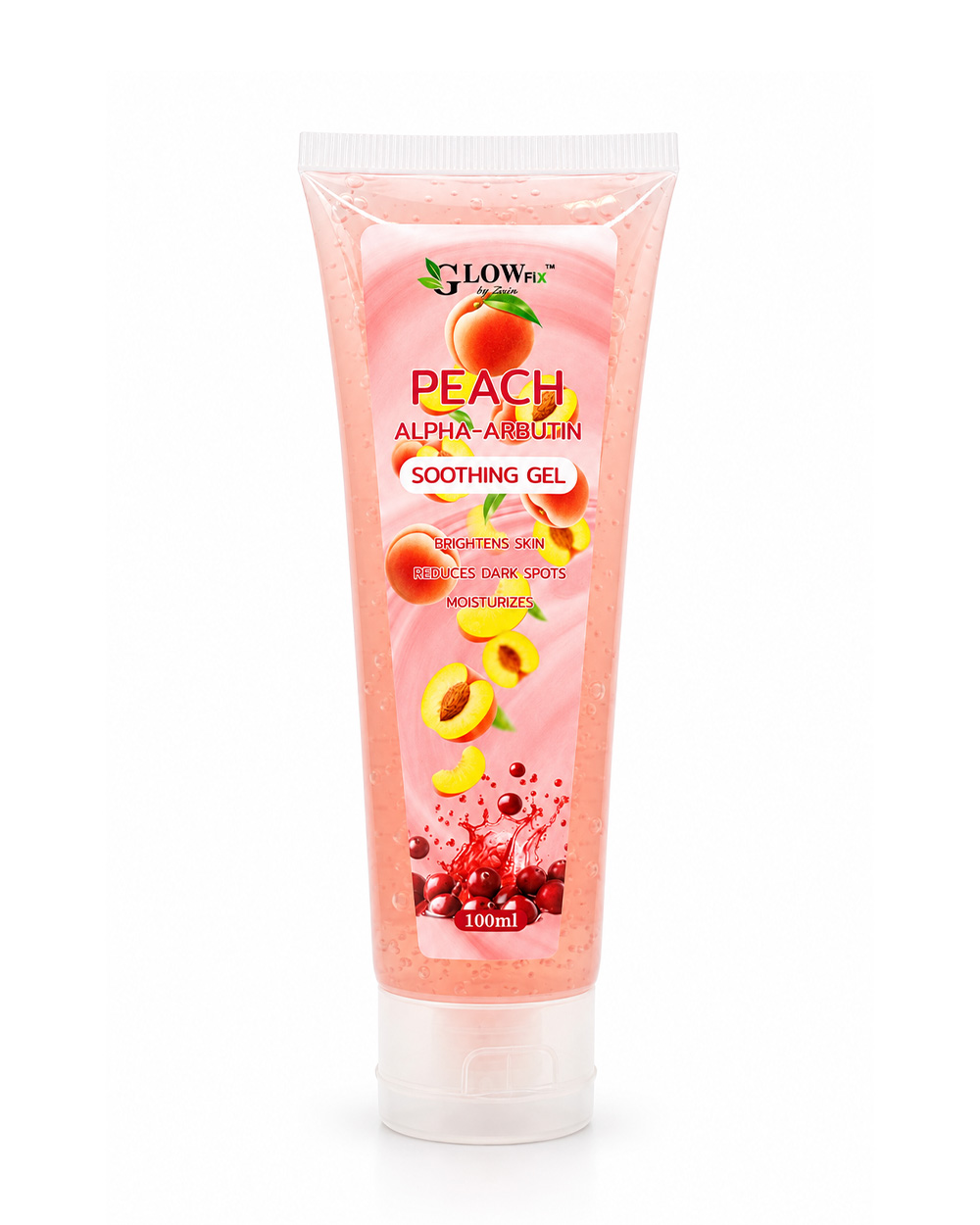 Peach-Alpha-Arbutin-Soothing-Gel